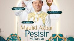 Wali Kota Makassar Ajak Ribuan Warga Meriahkan Maulid Akbar Pesisir di Paotere