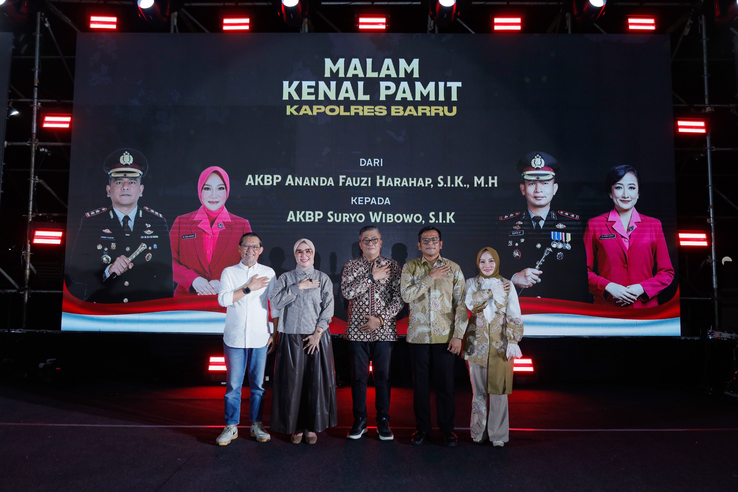 AKBP Ananda Tinggalkan Barru, Bupati Andi Ina Sambut Kapolres Baru dan Perkuat Sinergi Forkopimda