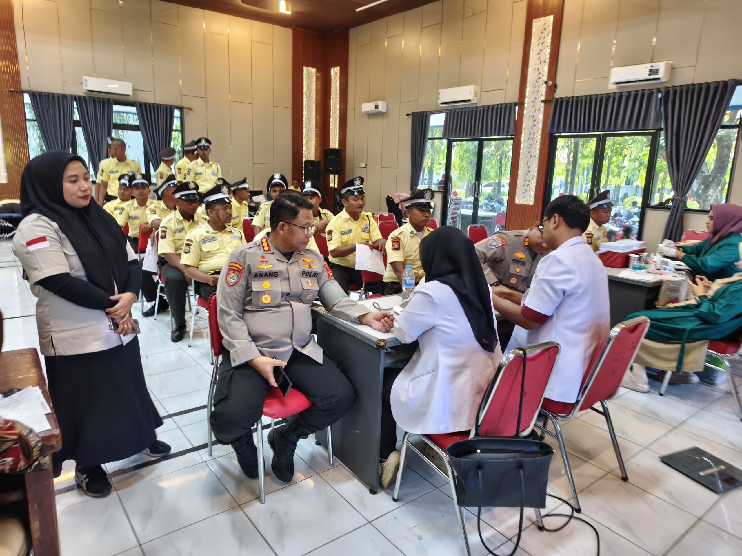 Donor Darah Penutupan Pelatihan Satpam Kumpulkan 78 Kantong, Perkuat Stok Darah di Makassar