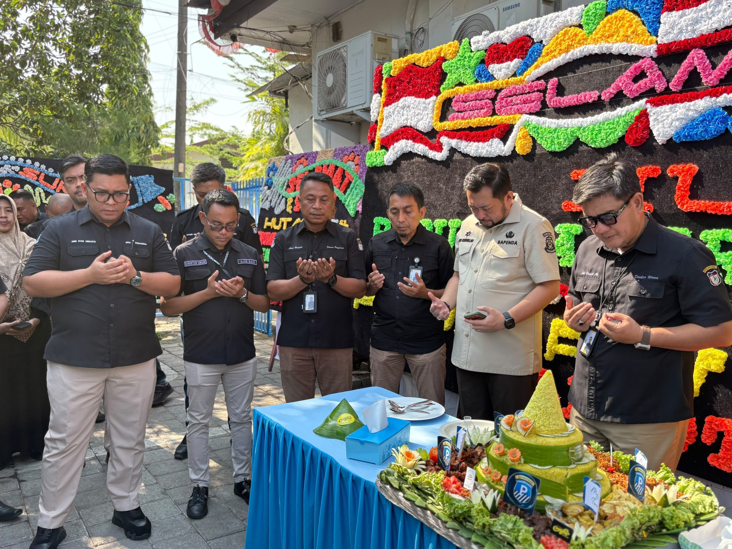 HUT ke-27 Perumda Parkir Makassar, Calon Pegawai Tandatangani Komitmen Kinerja