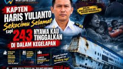 Kapten Haris Yulianto, Sekocimu Selamat tapi 243 Nyawa Tertinggal di Laut Jawa