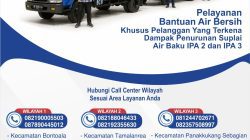 Kekeringan Melanda, PDAM Makassar Kerahkan Tangki Air Gratis hingga Tengah Malam