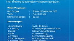 Pipa Intake Bambalu Bocor, Perumda Tirta Mangkaluku Kurangi Debit Air Baku, Warga Diminta Menampung Air