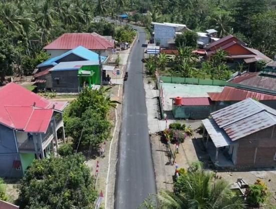 Akses jalan Tanete-Tanaberu Bulukumba kini lebih mulus dan lebar berkat program MYP Pemprov Sulsel
