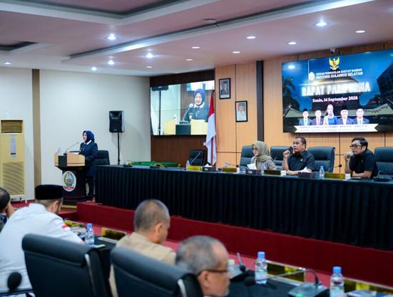 DPRD Sulsel Terima Jawaban Eksekutif, Pembahasan Perubahan APBD 2026 Masuk Tahap Komisi