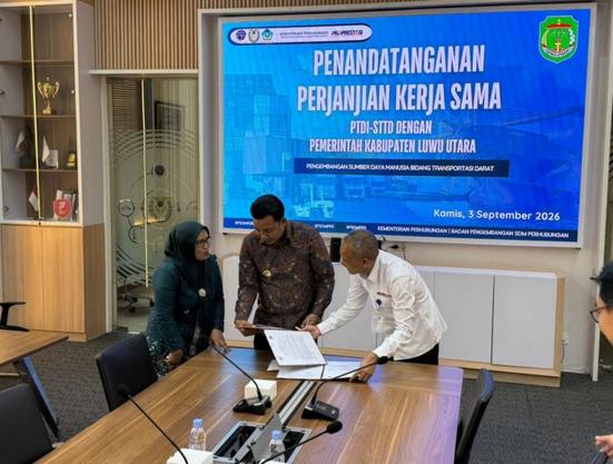 Luwu Utara gandeng STTD Kemenhub untuk tingkatkan kompetensi SDM transportasi darat