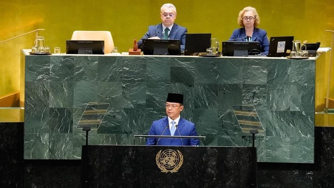 Menlu RI Desak PBB Berubah: Harus Lebih Representatif & Ada Tindakan