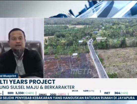 Pengerjaan Jalan Provinsi Sulsel Capai 300 Kilometer, Proyek Multi Years Masuk Target