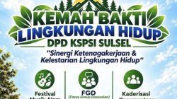 Sinergi buruh dan lingkungan, KSPSI Sulsel gelar Kemah Bakti di Malino