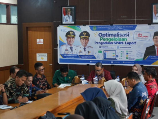 Tingkatkan respon aduan warga, Luwu Utara perkuat sistem SP4N-LAPOR!