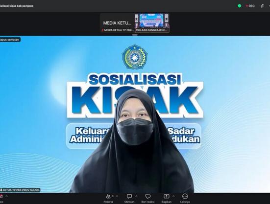 TP PKK Sulsel Dorong Program KISAK Jadi Gerakan Masif di Pangkep