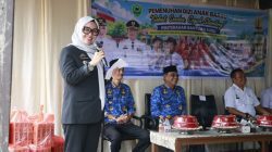 Upaya Tekan Stunting, Bupati Barru Salurkan Ribuan Susu untuk Anak di Tanete Rilau