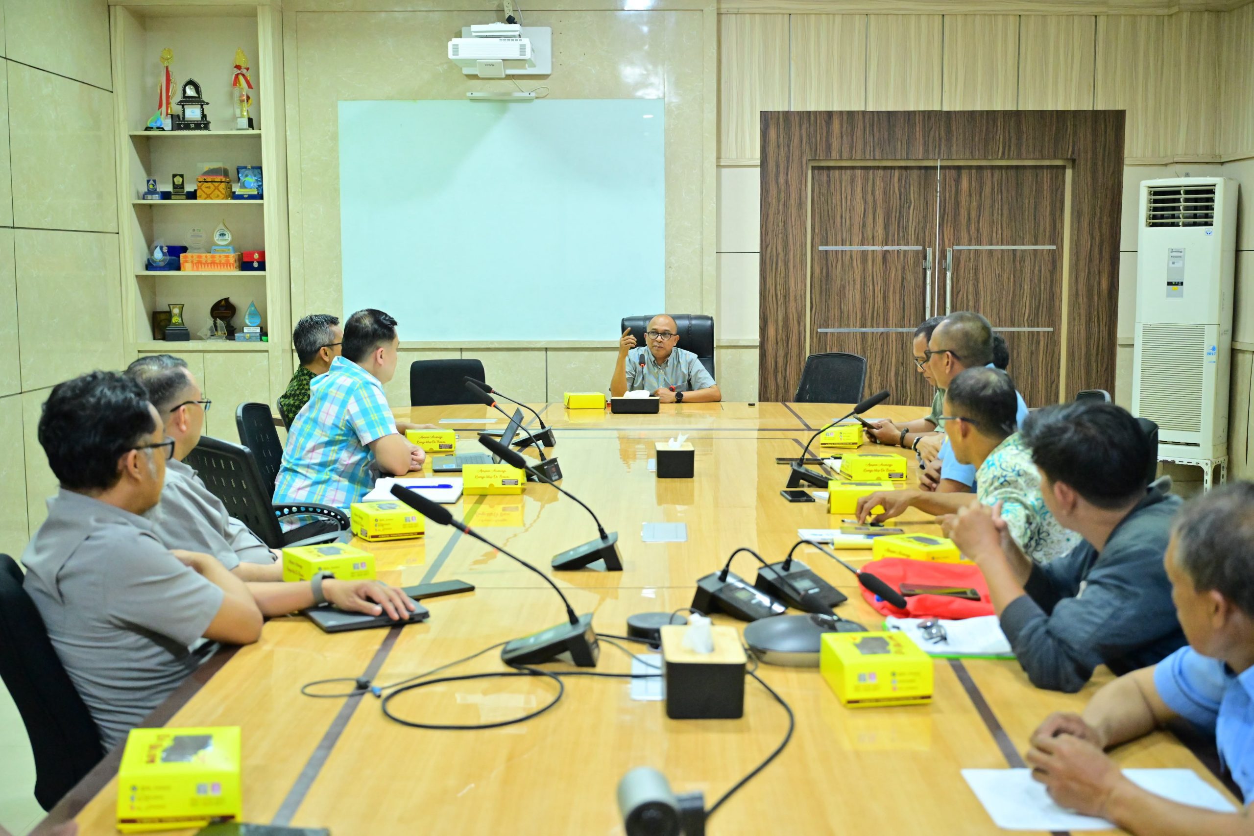 PDAM Makassar Bahas Pengembangan Jaringan Air untuk Dukung Kebutuhan Eastern Pearl Flour Mills