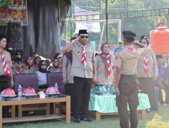Bupati Luwu Utara buka perkemahan Sukamaju, tekankan karakter dan kepedulian lingkungan bagi generasi muda