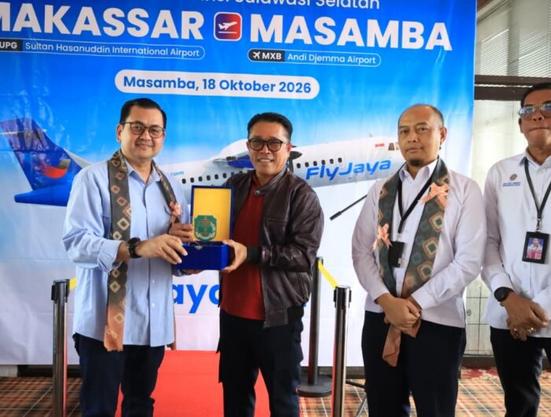 Fly Jaya resmi beroperasi, pangkas waktu tempuh Masamba-Makassar jadi lebih singkat