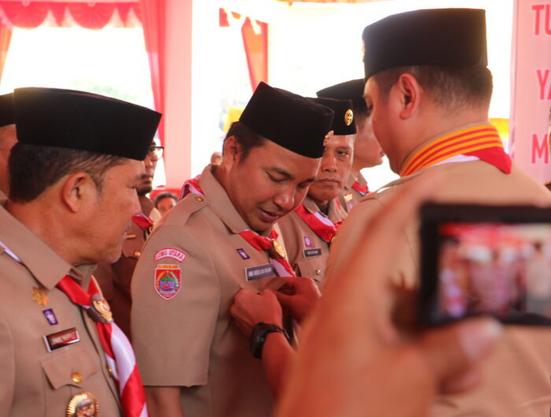 Resmi dilantik, Andi Abdullah Rahim pimpin Mabicab Pramuka Luwu Utara periode 2026-2031